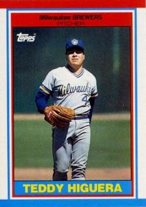 1989 Topps UK Minis Baseball Cards     039      Teddy Higuera
